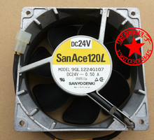 SANYO DENKI 9GL1224G107 DC 24V 0.50A 120x120x38mm 3-wire Server Cooling Fan 2024 - buy cheap