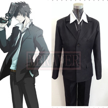 Disfraz de Anime Psycho-Pass, traje negro personalizado, Kogami Shinya / Ginoza Nobuchika 2024 - compra barato