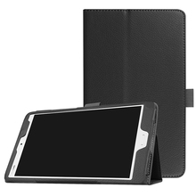 Two Folding Cover Litchi Leather Case for Huawei Mediapad M3 8.4 inch BTV-W09/BTV-DL09 Tablet+Stylus 2024 - buy cheap