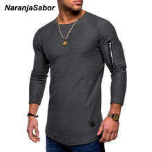 NaranjaSabor New Men's Hoodies 2020 Autumn Zipper Long Sleeve Casual Slim Shirt Mens Brand Clothing Male Sweatshirt 3XL N544 2024 - buy cheap