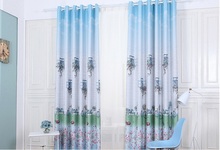 Suitable for children room tropical marine style high quality  curtains finished 2024 - buy cheap