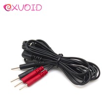 EXVOID Adult Sex Toys Electric Shock Orgasm 4 Head Needle And Thread Conversion Wire 4 Pin Cable Electrical Shock Accessories 2024 - buy cheap