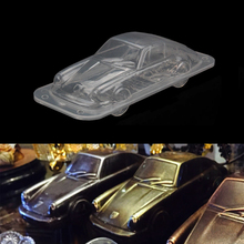 Plástico coche diseño 3D Chocolate molde DIY caramelo gelatina utensilios para decoración de tortas con fondant moldes para hornear 2024 - compra barato