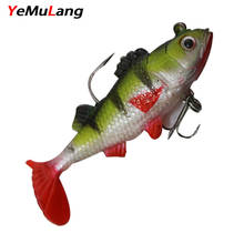 YeMuLang  1 PCS Soft Fishing Lure Silicone Bonic Soft Bait Wobblers Artificial Bait With Hook For Fishing 2024 - buy cheap