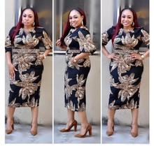 2019 new arrival sexy fashion style african women polyester plus size dress 2024 - buy cheap