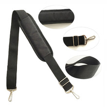 3.8cm Wide Computer Bag Nylon Strap Men Briefcase Crossbody Bag Shoulder Belts Adjustable Long Bands Black 2024 - buy cheap