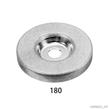 1pc 56mm 180/360 grit roda de moagem diamante círculo moedor pedra afiador ângulo corte roda ferramenta rotativa 2024 - compre barato