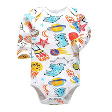 Babies Boys Bodysuits Newborn Baby One Piece Long Sleeve Clothes 3-24 Months Toddler Infant Girls Bodysuits 2024 - buy cheap