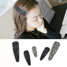 New simple fashion color sequins hairpin accessories adult Joker bangs clip BB clip Barrette Hairgrips headwear hair accessories 2024 - buy cheap