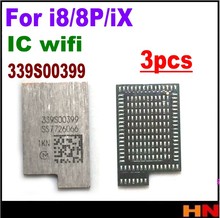3 шт. 339S00399 wifi IC для iPhone 8 8Plus X wifi модуль Wi-Fi чип 2024 - купить недорого