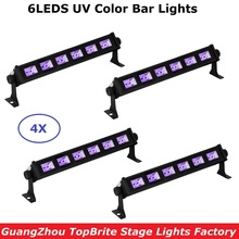 UV Color Stage Light Violet Led Bar Laser Projection Lighting Party Dj Wash Light For Christmas Indoor Stage Effect Lights 2024 - buy cheap