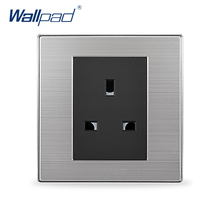 UK 3 Pin 13A Socket Hot Sale China Manufacturer Wallpad Luxury Wall Outlet 2024 - buy cheap