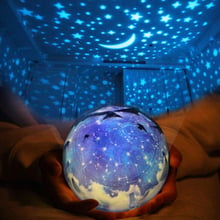 LED Night Light Starry Sky Magic Star Moon Planet Projector Lamp Cosmos Luminaria Baby Nursery Light For Birthday Kids Gift 2024 - buy cheap