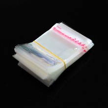 200pcs/lot 5x10cm transparent opp bag clear self adhesive seal plastic bags for necklace gift small jewelry packaging bags pouch 2024 - buy cheap
