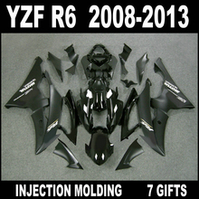 NEW HOT bodywork for YAMAHA R6 fairing kit ABS plastic 2008 2009 - 2013 flat black fairings 08 09 10 11 12 13 YZF R6 parts 2024 - buy cheap
