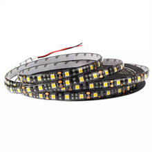 LED Strip 5050 RGB Black PCB DC 12V Flexible Light 60 led/m SMD 5050 Strip Lamp Waterproof RGB/White/Warm White/Blue/Green/Red 2024 - buy cheap