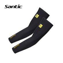 Santic Spring Summer Elastic Anti-UV Cool Arm Sleeve Men Women Arm Warmers Cycling Basketball Volleyball Arm Sleeves Armwarmers 2024 - buy cheap