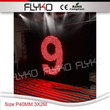 Free Shipping 2M *3M new design Disco Light P40mm led video curtain led curtain 2024 - buy cheap