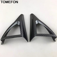 TOMEFON For Peugeot 3008 GT 2017 2018 Front A Pillar Speaker Loudspeaker Horn Sticker Cover Trim Frame Interior Accessories ABS 2024 - buy cheap