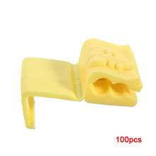 100pcs/lot Scotch Lock Quick Splice Crimp Terminal 12-10 AWG Hard Soft 2.0-4.0 Wire Connector -yellow 2024 - buy cheap