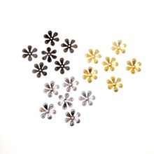 Free shipping 20Pcs Antique Bronze/ Gold/ Silver Filigree Flower Wraps Connectors Embellishments Gift Decoration DIY 18x16mm 2024 - buy cheap