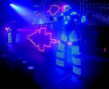 led robot costume /LED Clothing/ LED Light suits/ LED Robot suits/ Luminous costume 2024 - buy cheap