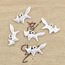 20pcs Charms Lovely Fox  20x10mm Antique Making Pendant fit,Vintage Tibetan Bronze Silver color,DIY Handmade Jewelry 2024 - buy cheap