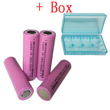 4pcs Li ion battery 18650 rechargeable Batteries 18650 ICR18650-26H 2600mAh Li-ion 3.7v Battery 2024 - buy cheap