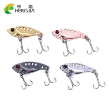 HENGJIA 200pcs 3.5cm/3.2g hard metal VIB isca artificial fishing lures wobbler fishing baits pesca fishing tackle 2024 - buy cheap