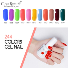 Clou Beaute Gel Nail Polish Soak Off Led Nail Gel Varnish UV Hybrid Nail Art Gel Polish Set Nail Manicure Semi Permanent Vernis 2024 - buy cheap