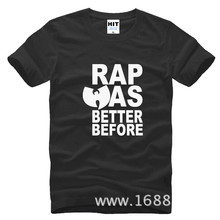 Camiseta masculina vintage hip hop 2018, camiseta de algodão para homens com manga curta 2024 - compre barato