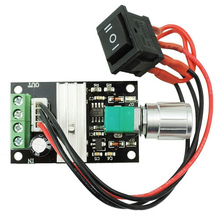 Nova marca 6v 12v 24v 28v 3a 80w dc controlador de velocidade do motor (pwm) velocidade ajustável reversível interruptor 1203bb dc motor driver reversos 2024 - compre barato