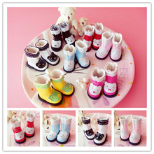 1 Pair 1/6 Cute Bear Galoshes Rain Boots Doll Shoes for Blyth Pullip Barbies Licca Momoko Azone Doll Accessories 2024 - buy cheap