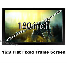 Pantalla de proyección 3D de calidad, 180 pulgadas, la mejor opción para pantallas de proyector de sala de cine, 16:9, envío rápido 2024 - compra barato