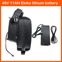 Литий-ионный аккумулятор 500 Вт, 48 В, 48 В, 11 Ач, батарея для электрического велосипеда, скутера с зарядным устройством 15 а BMS 54,6 в 2 А 2024 - купить недорого