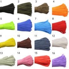 100m Paracorde 9 Core 550 for outdoor survival touw 4mm Paracord Camping Climbing Rope Hiking Clothesline 2024 - buy cheap