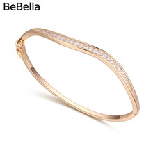 BeBella Geometric Bracelet Made With Square High Quality Zirconia For Girls Christmas Gift 2024 - buy cheap