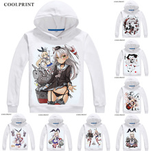 Kantai Collection Ship Girl Hoodies Men Hip Hop Anime Hoodie Fleet girls KanColle Cosplay Motivs Cool Anime Sweatshirts 2024 - buy cheap