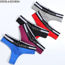5 pcs Women's Sexy lingerie Panties 93% cotton 7% spandex bandages Underwear G String Low Waist Thong Women calcinha size S-XL 2024 - buy cheap