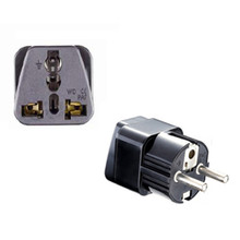 50pcs Universal EU KR German Plug AU UK American US To EU European Euro Germany AC Travel Plug Power Adapter Electrical Sockets 2024 - buy cheap