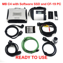 Full chip mb star diagnosis c4 full software 2020.09 version mb star c4 plus CF19 Laptop pre-installation fully ready to use 2024 - buy cheap