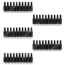 Areyourshop 50 Pcs Din Male Plug Cable Connector 5 Pin With Plastic Handle Adapter 2024 - buy cheap