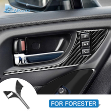 Airspeed Carbon Fiber for Subaru Forester 2013-2018 Accessories Car Front Door Handle Frame Stickers Interior Trim Decoration 2024 - buy cheap