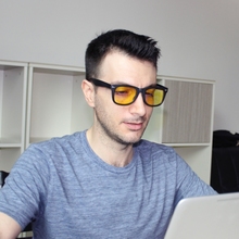 Óculos para computador, óculos anti raios azuis para leitura, 2140 estilo, resistente à radiação, para jogos no computador 2024 - compre barato