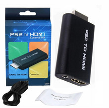 50 шт./лот для PS2 к HDMI 480i/480 p/576i аудио видео конвертер адаптер с 3,5 мм аудиовыход поддерживает режимы отображения ForPS2 2024 - купить недорого
