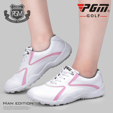 Pgm/Женская водонепроницаемая обувь для гольфа; нескользящие износостойкие кроссовки для гольфа; Женская дышащая удобная обувь для гольфа; AA10095 2024 - купить недорого