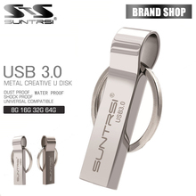Suntrsi USB3.0 Flash Drive 128gb 64gb 32gb High Speed Waterproof Metal USB Memory Stick 16gb Flash Drive 64gb with Key Stick 2024 - buy cheap