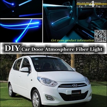 Luz de ambiente interior Tuning atmósfera banda de fibra óptica luces para Dodge i10 2007 ~ 2015 Panel de puerta iluminación no EL 2024 - compra barato