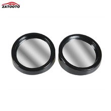 ZATOOTO (30 pairs /lot ) Wholesale 2'' Blind Sport Mirror for wide angle  viewing Black 2024 - buy cheap