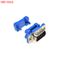 5 uds hebilla interna DB9 macho conector de puerto serie IDC crimp tipo d-sub RS232 COM conectores 9p adaptador para cable de cinta 2024 - compra barato